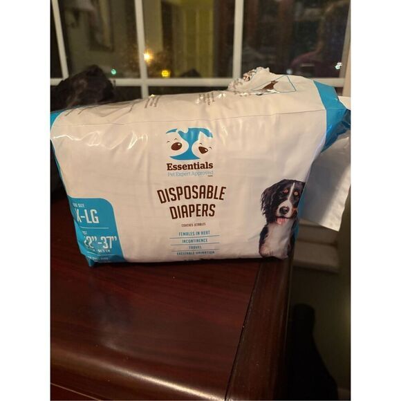 Essentials Doggie diapers, size XL, new - Picture 1 of 3